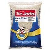 Arroz Parboilizado Tipo 1 TIO JOÃO Pacote 5Kg